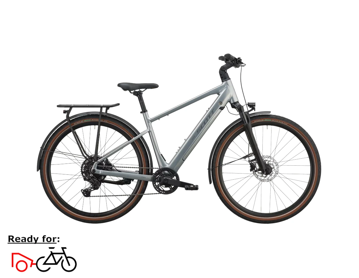 Scott Sweep 20, Diamant, L - 360WH, Freilauf, chrome silver, 29"