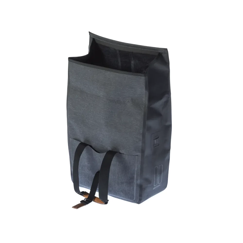 Basil Shoppingtasche Urban Dry 25l - Charcoal Melee