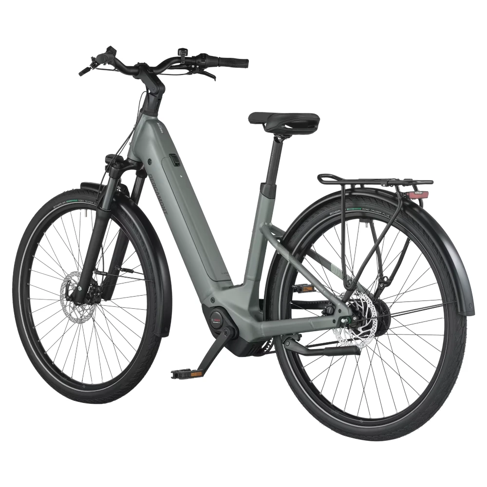 Bergamont E-Horizon Tour 30 Belt, Wave, XL - 540WH, Freilauf, highland grey, 28"