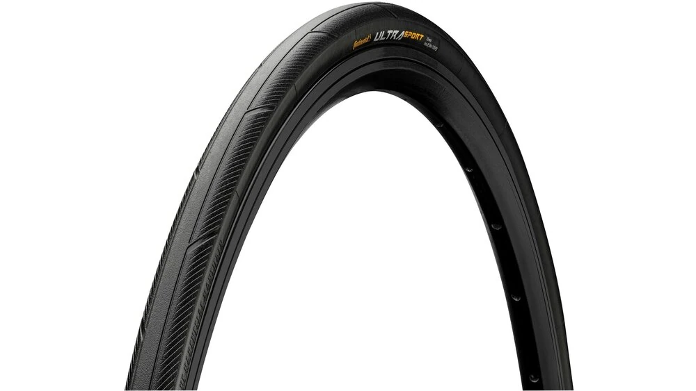 Continental "Ultra Sport III"  Faltreifen, 23-622  - 700 x 23C, schwarz, faltbar, 320 g