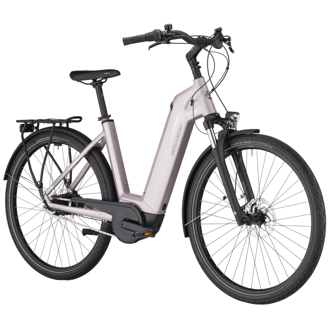 Bergamont E-Horizon Tour 40, Wave, L - 500WH, Rücktritt, violet silver, 28"