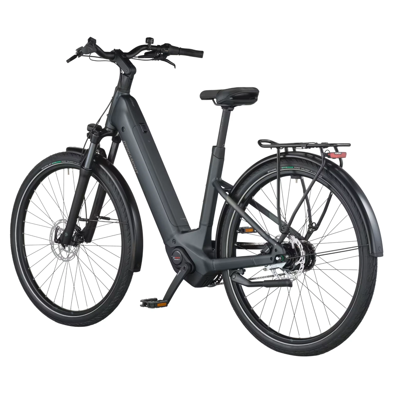 Bergamont E-Horizon Tour 40, Wave, XL - 540WH, Freilauf, flaky black, 28"