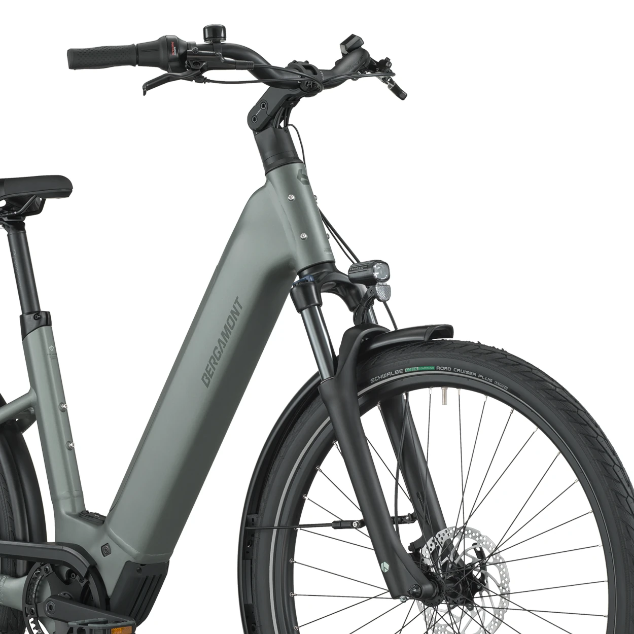 Bergamont E-Horizon Tour 30 Belt, Wave, L - 540WH, Freilauf, highland grey, 28"