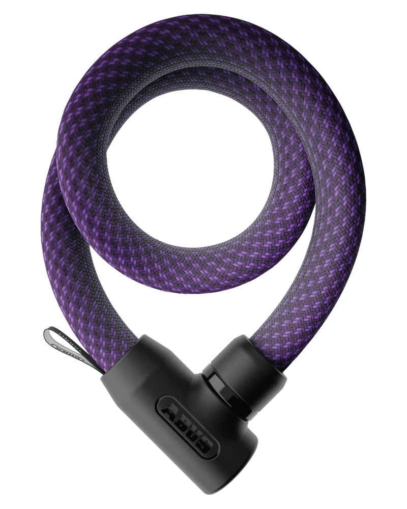 Abus Textilschloss Yarnit 4004K, 110 cm  - midnight purple
