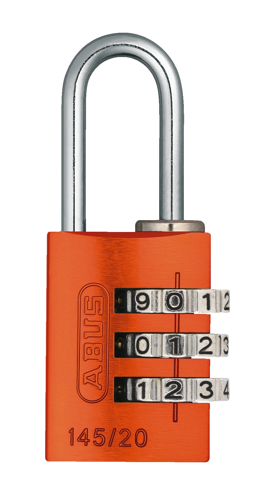 Abus Zahlenschloss 145/20, orange  - B/DFNLI