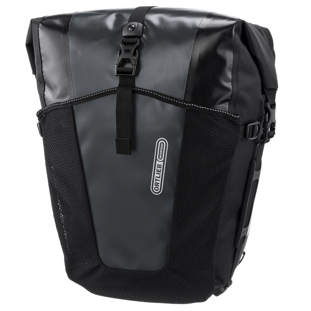 Ortlieb Back- Roller XL, 2x 35L, QL2.2 - asphalt-black, Mesch-Pocket Pair