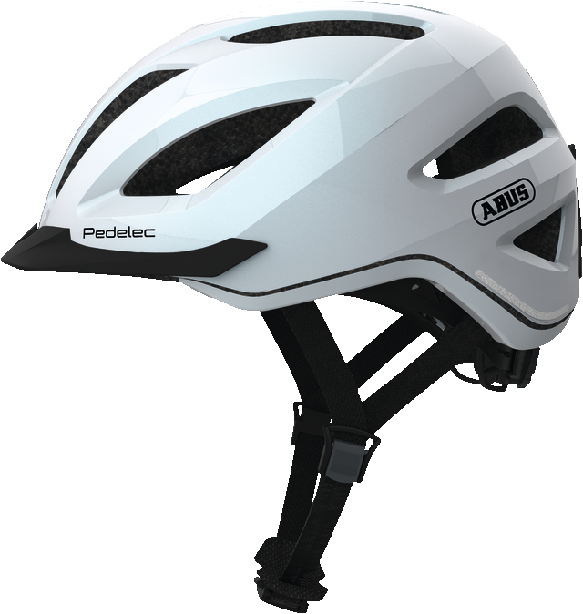 Abus Pedelec 1.1 pearl white L - E-Bike Helm für Touren & City