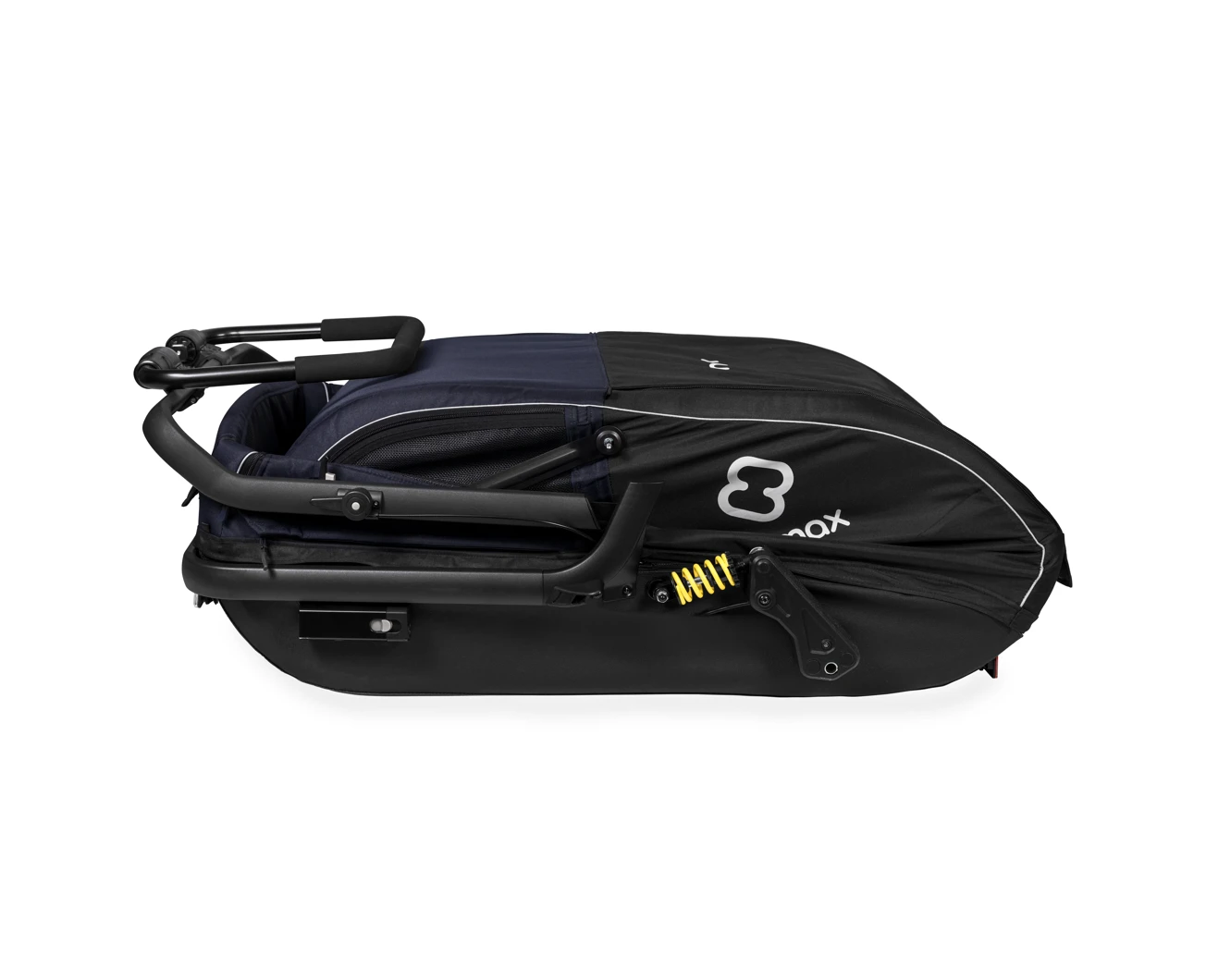 Hamax Pluto Hundeanhänger, Navy Blau, Large