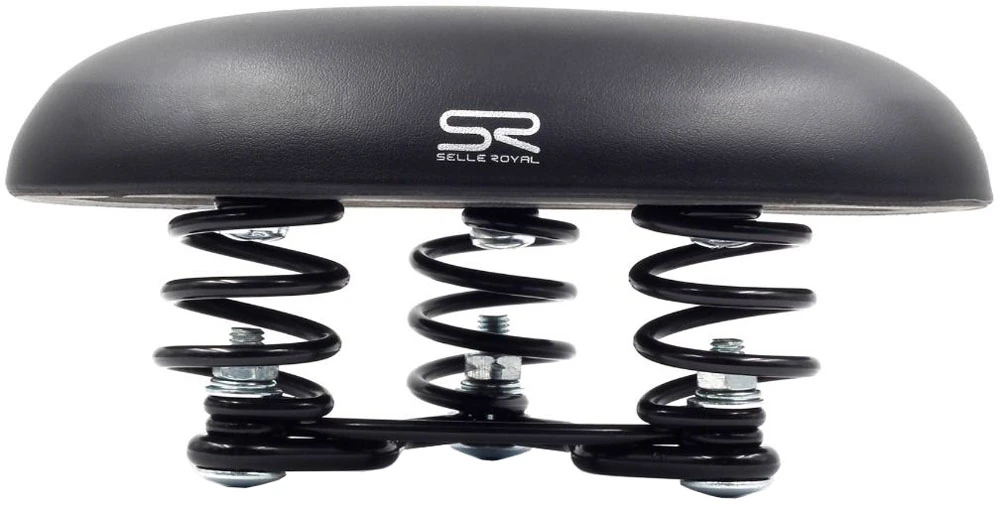 SELLE ROYAL Rocksattel "Rok"  - Sattel ohne Nase, Gel-Kissen, Unisex, 3 Federn