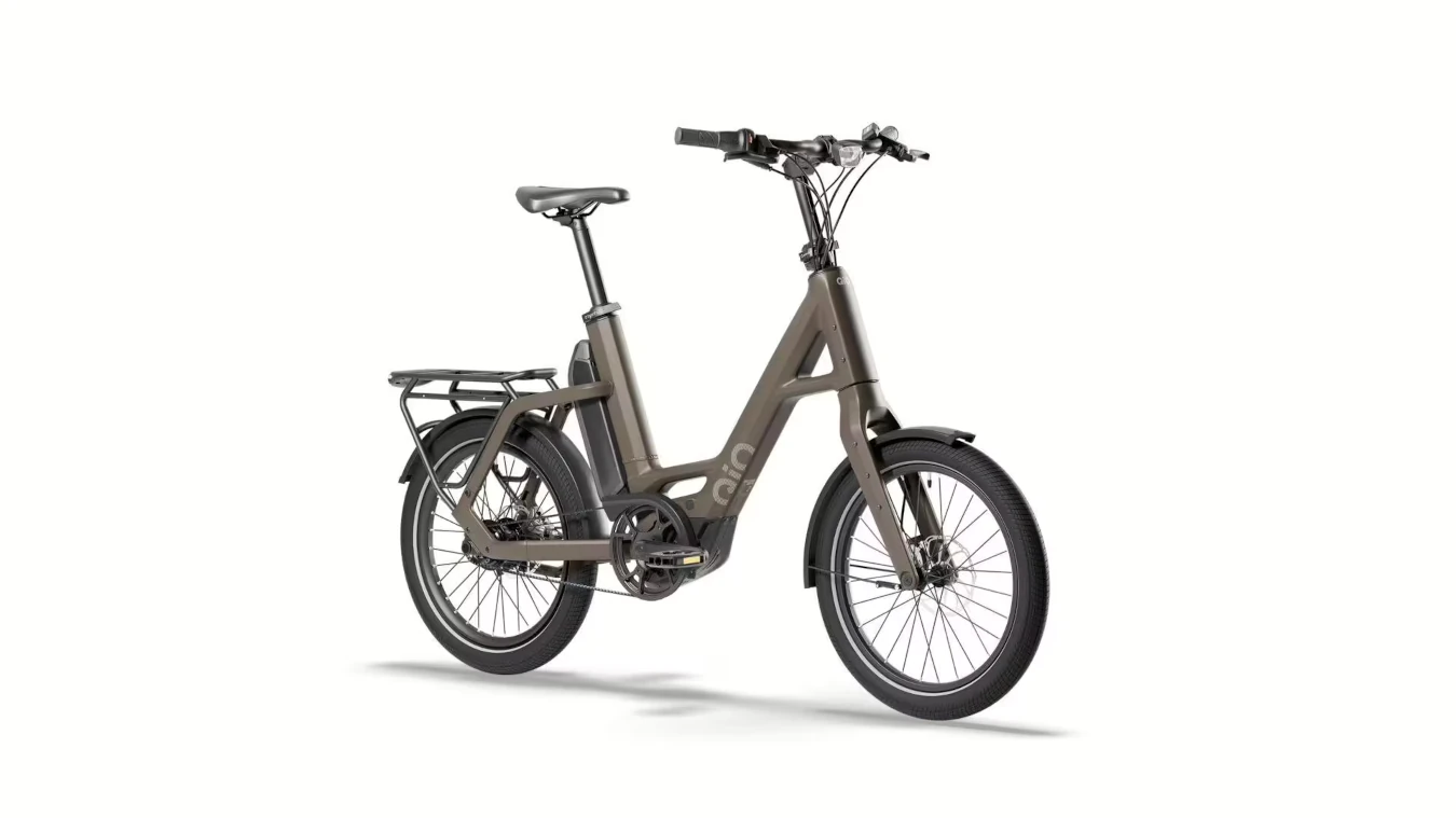 QiO Compact P5, unisex - 545WH, Freilauf, dark olive matt, 20"