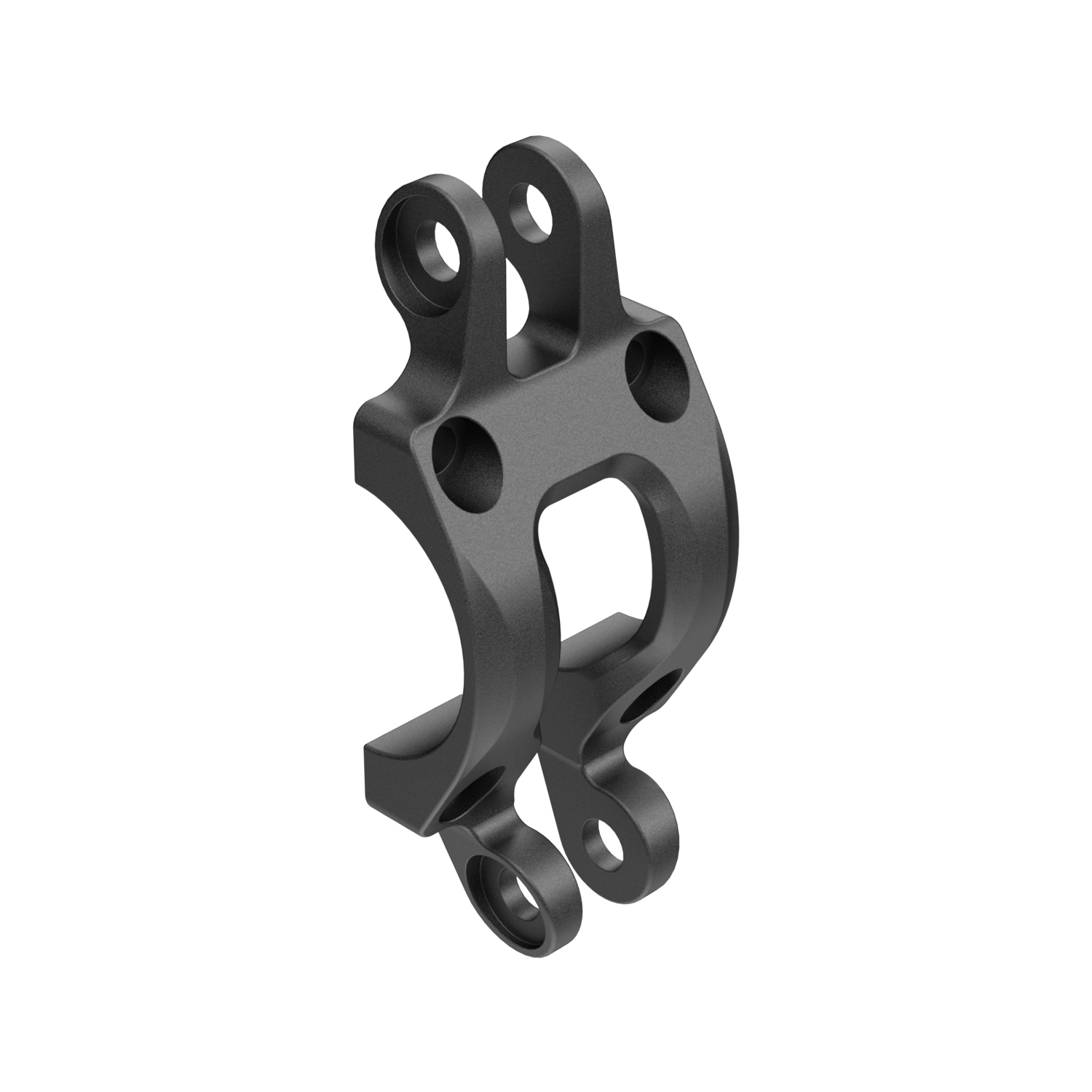 Ergotec Vorbaukappe Sepia mit 2-Halter 31,8