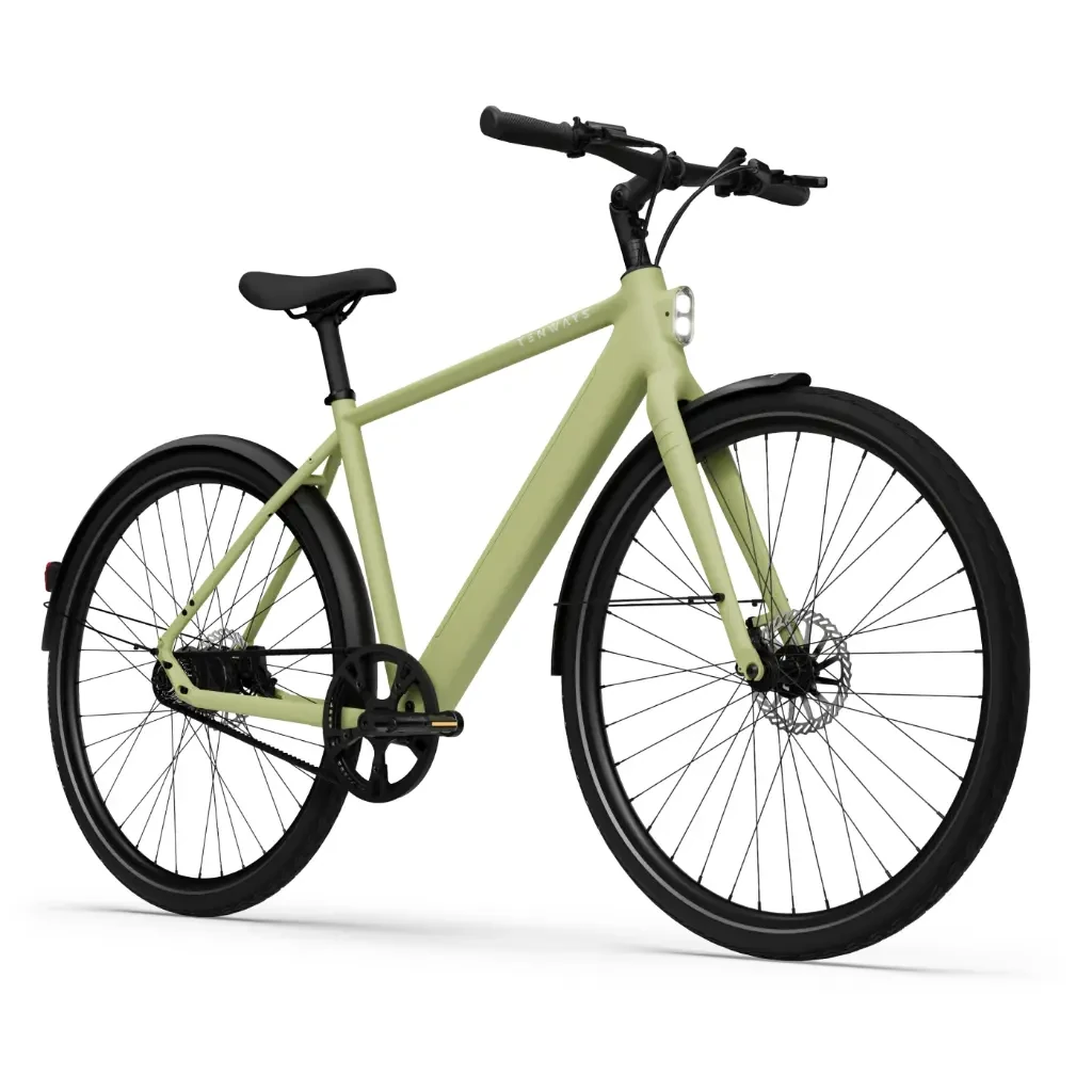 Tenways CGO600 PRO, Diamant, XL58 - 360WH, Freilauf, Avocado Green, 28"