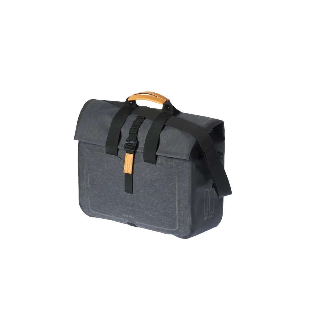 Basil Einzeltasche Urban Dry Business 20l - Charcoal Melee