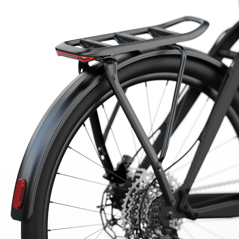 Busch + Müller Rücklicht "Kite E Brex" - mit Bremslicht & Notbremsfunktion, 6-48 V DC