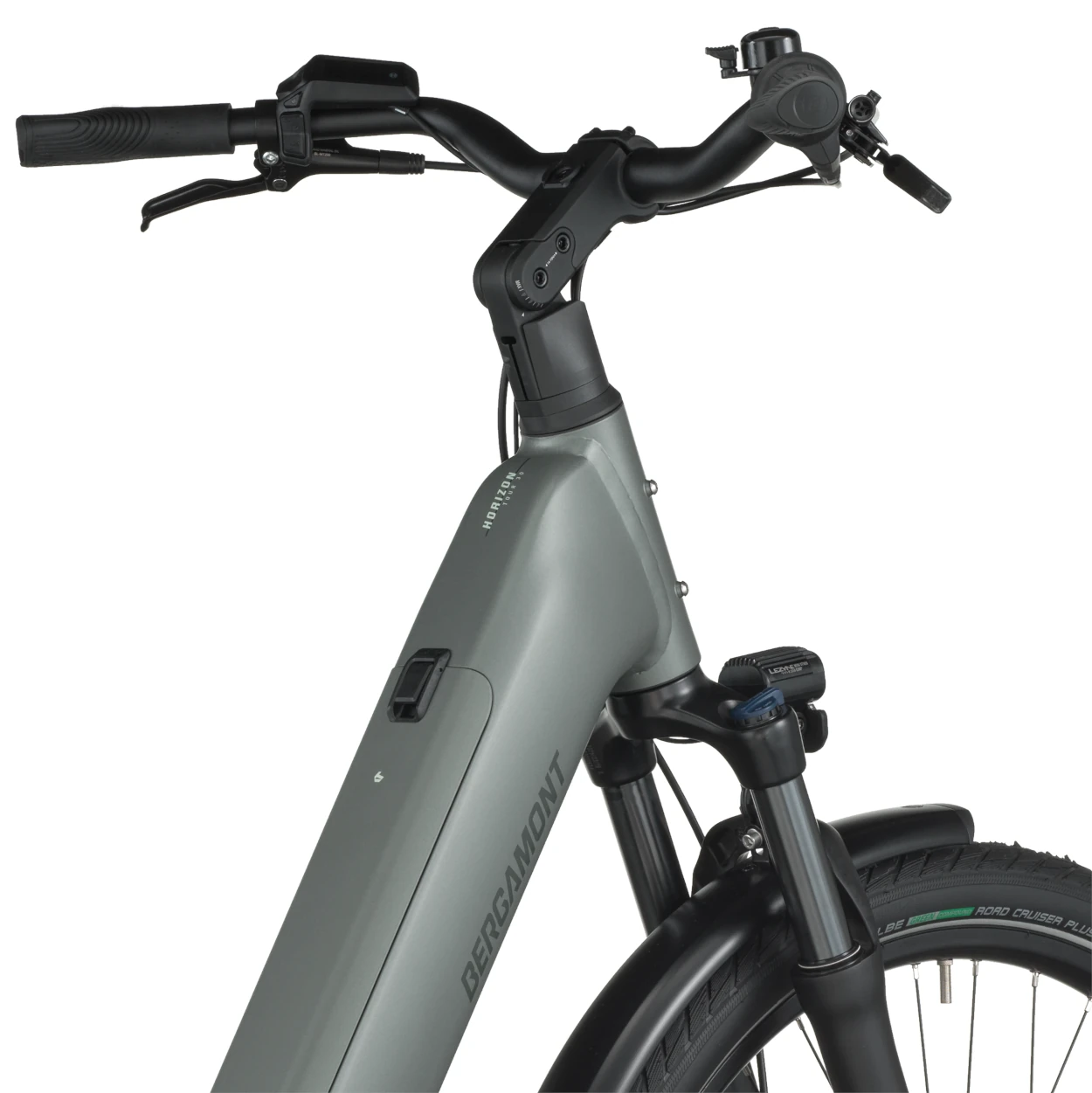 Bergamont E-Horizon Tour 30 Belt, Wave, L - 540WH, Freilauf, highland grey, 28"