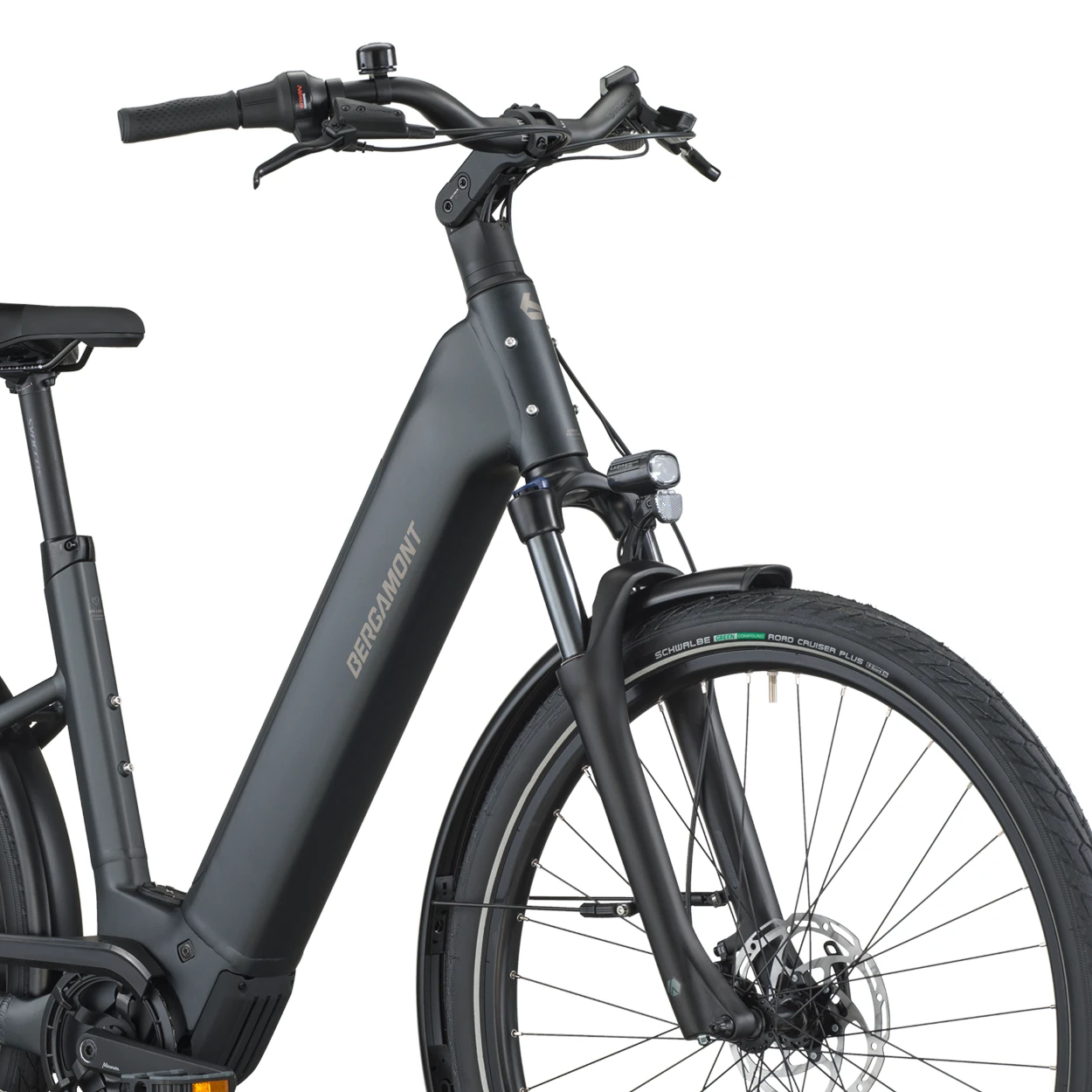 Bergamont E-Horizon Tour 40, Wave, L - 540WH, Rücktritt, flaky black, 28"