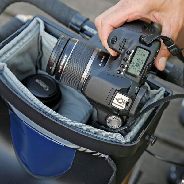 Ortlieb Ultimate Six Camera-Insert, grey, Nylon - für Objektive und Spiegelreflexkameras