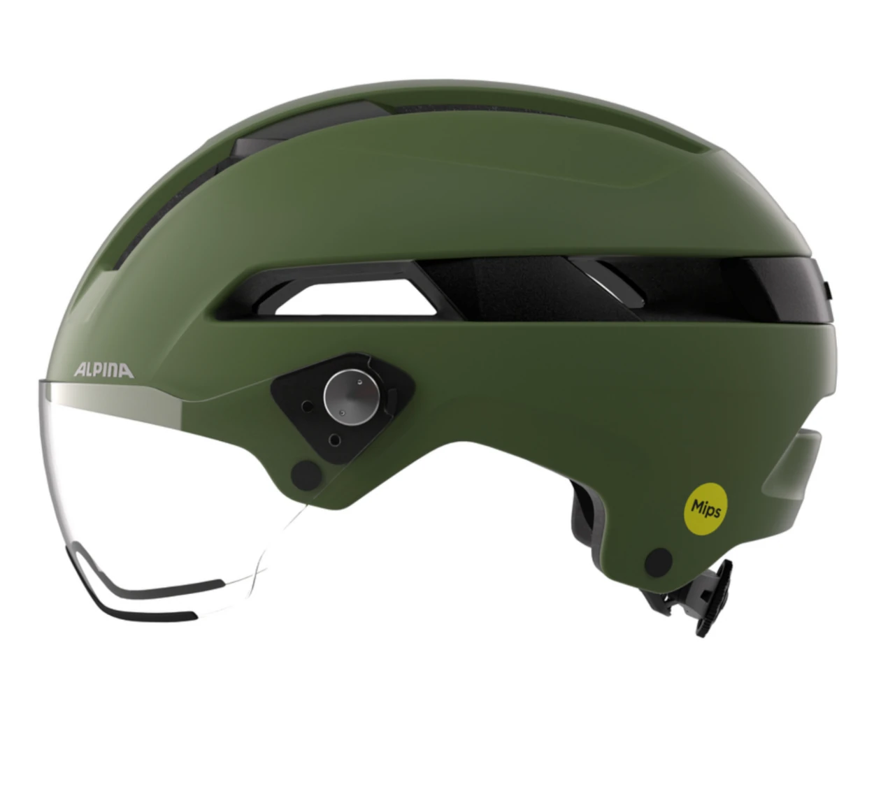 Alpina Bloom Visor Mips, olive matt, 59-61