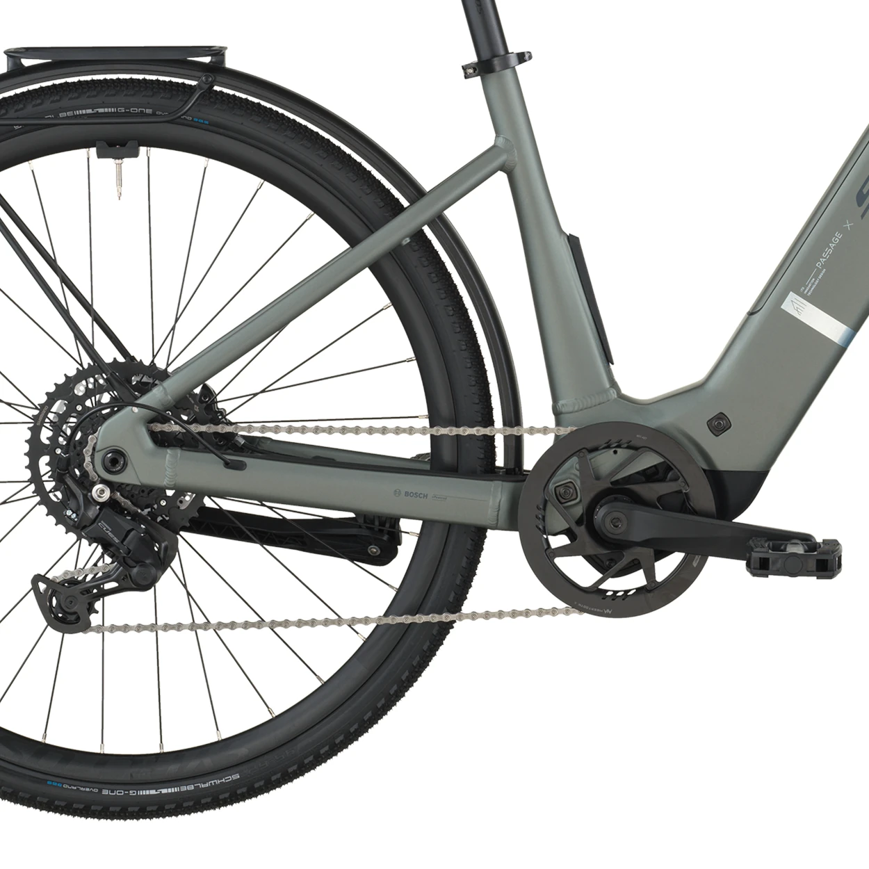 Scott Passage 20, Wave, XL - 400WH, Freilauf, highland green, 28"