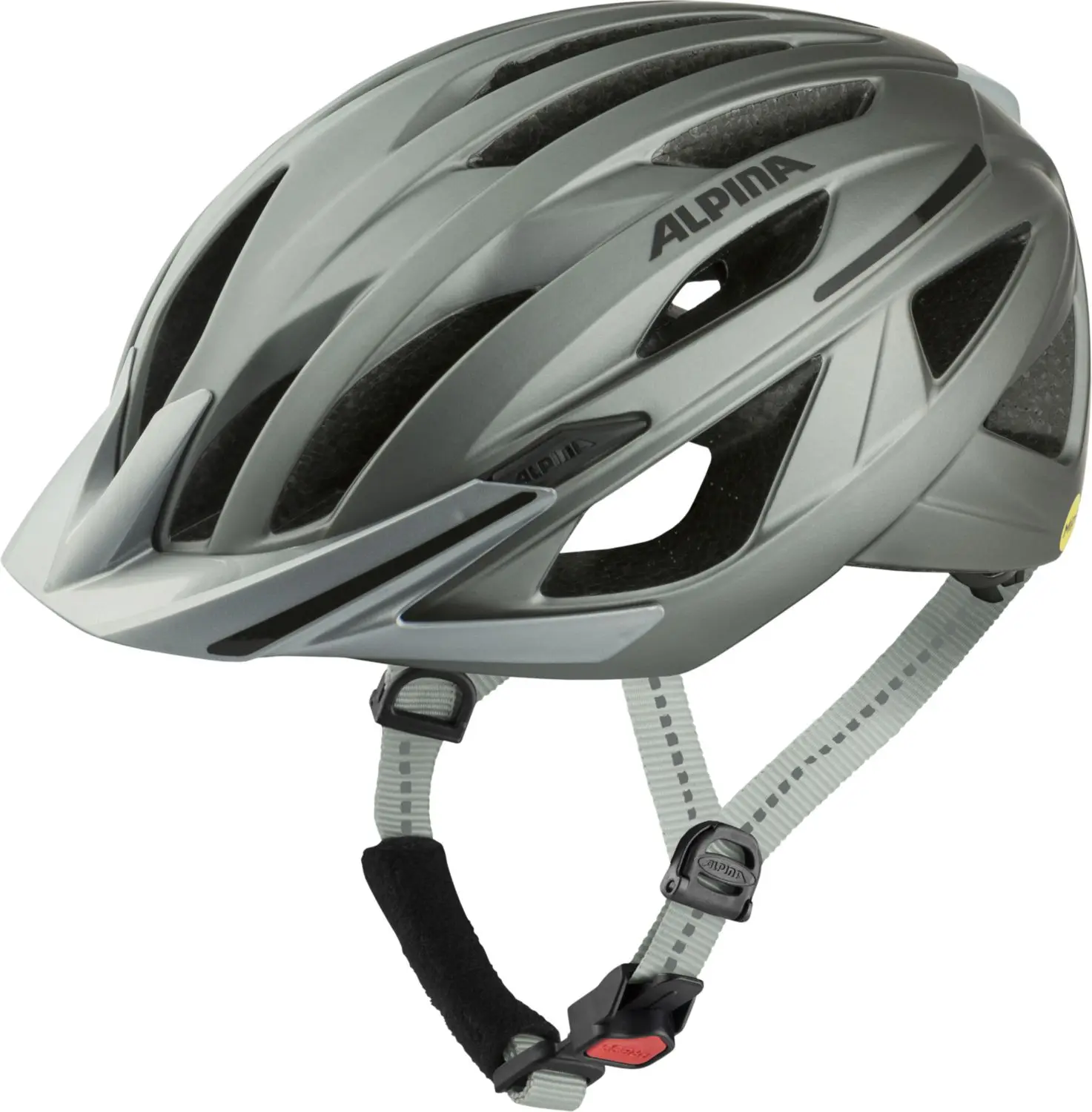 Alpina Gent Mips dark-silver matt 58-63