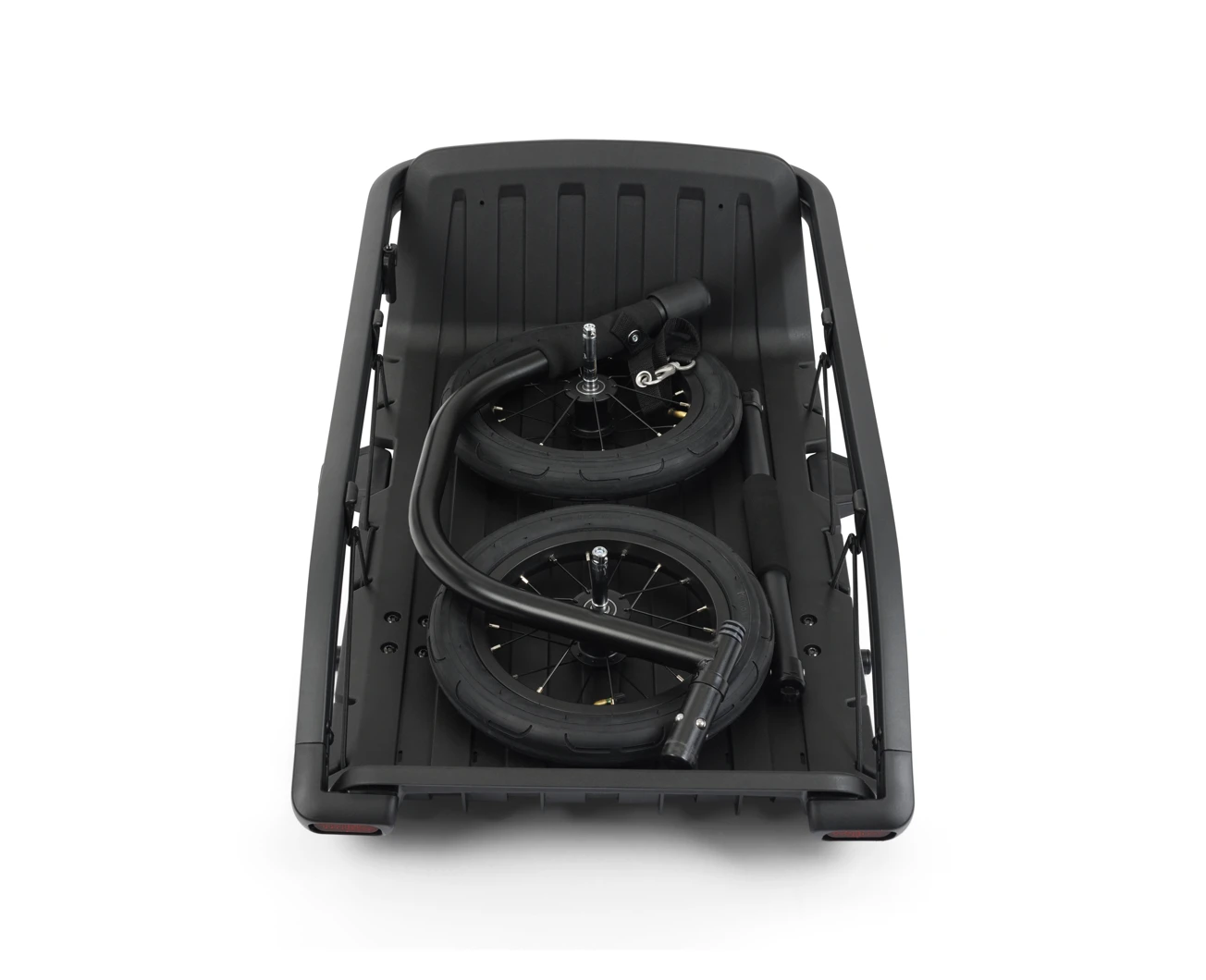 Hamax Venture Cargo Fahrradanhänger, Schwarz - One size