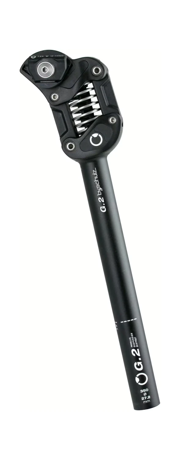 by.schulz Parallelogramm-Federsattelstütze G.2 ST - Ø 34,9 mm, 350 mm, soft (45-65 kg)