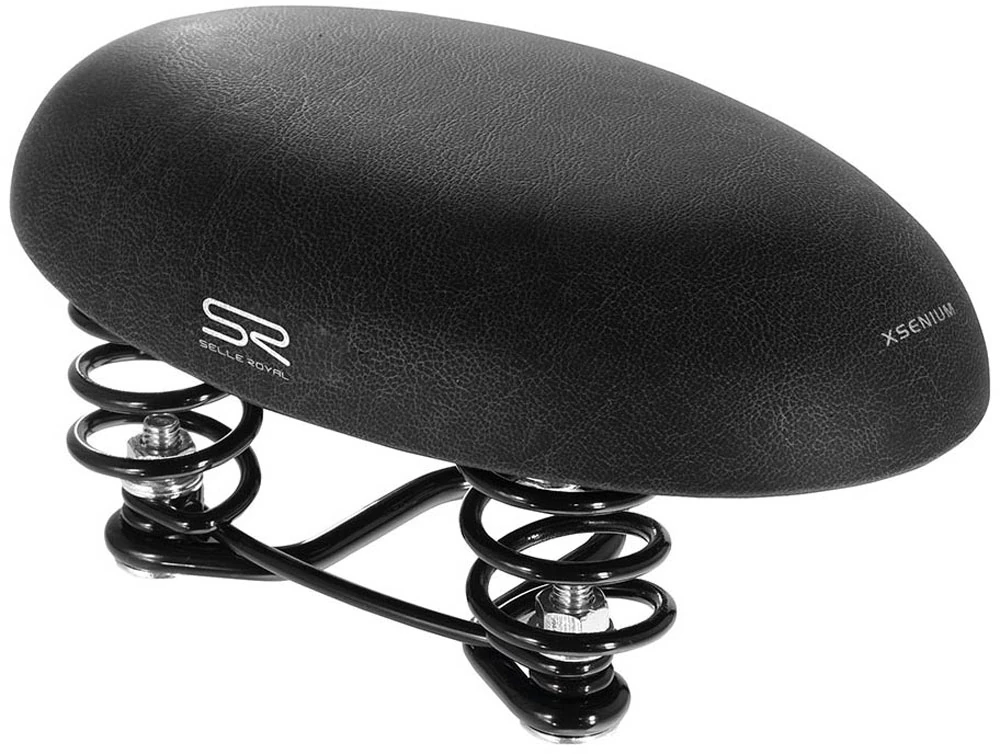 SELLE ROYAL Rocksattel "Rok"  - Sattel ohne Nase, Gel-Kissen, Unisex, 3 Federn