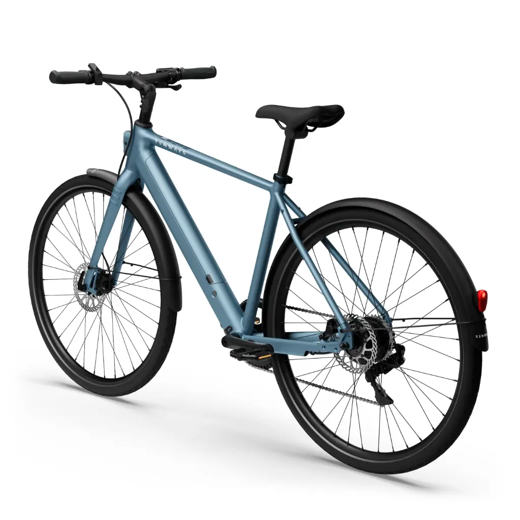 Tenways CGO600 Plus, Diamant, M 50 cm - 360WH, Freilauf, Sky Blue, 28"