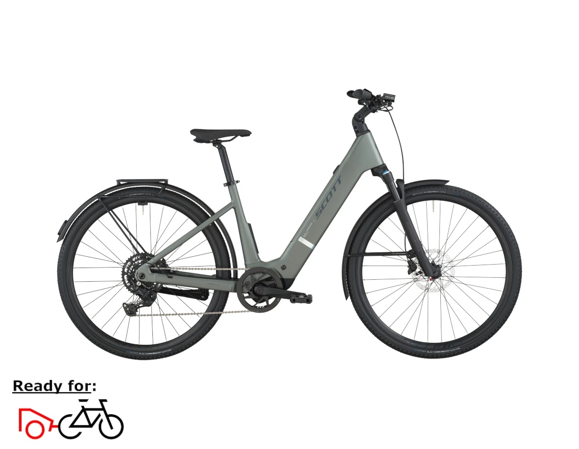 Scott Passage 20, Wave, XL - 400WH, Freilauf, highland green, 28"