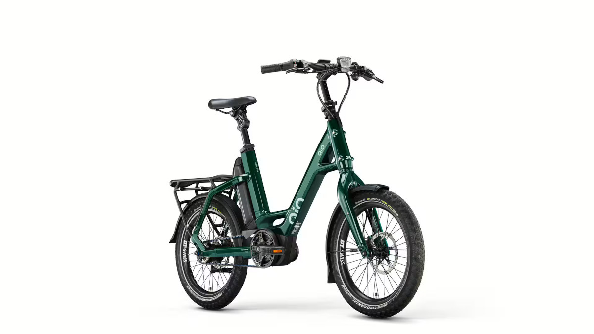 QIO Eins P-5, unisex, Riemen - 545WH, Freilauf, Forest Green, 20"