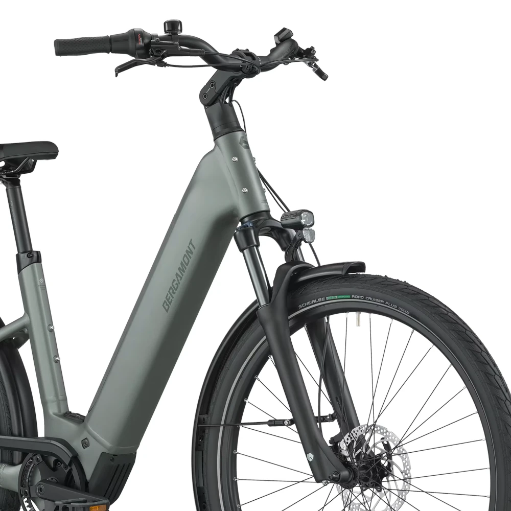 Bergamont E-Horizon Tour 30 Belt, Wave, XL - 540WH, Freilauf, highland grey, 28"