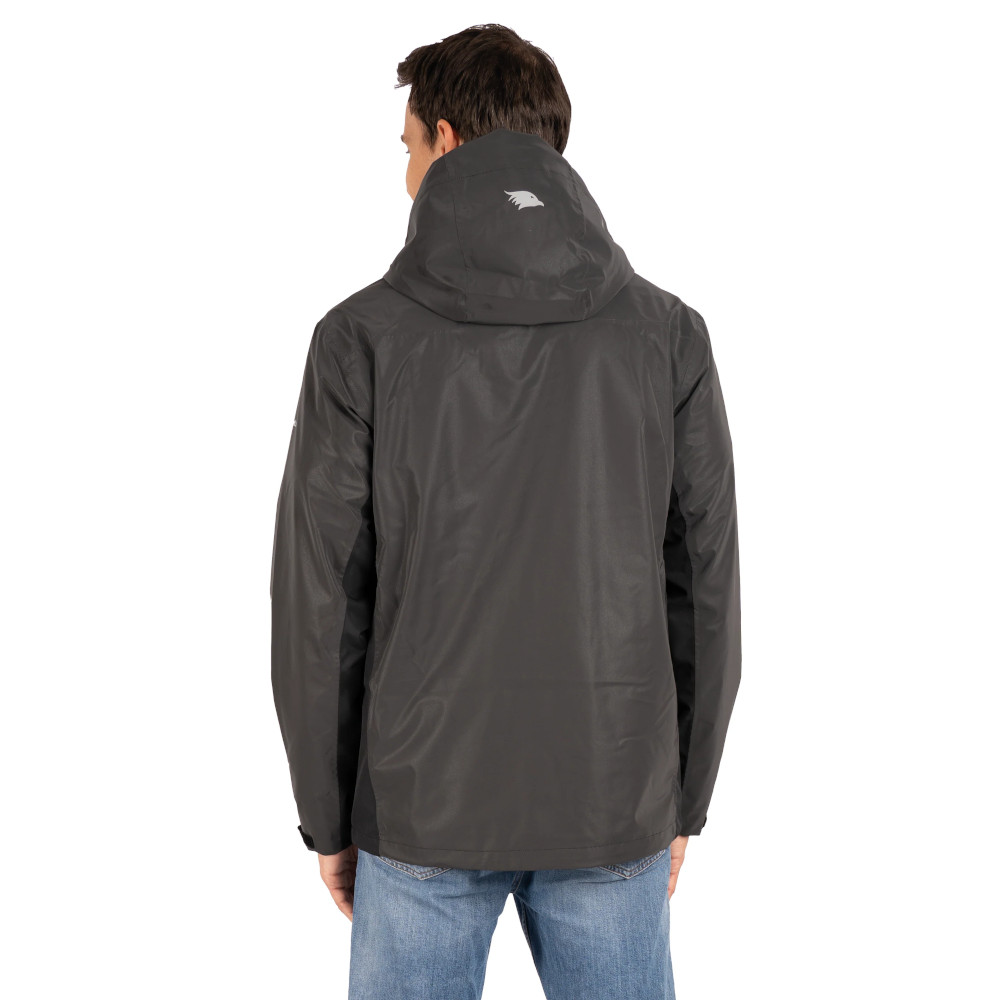 Valkental 3in1 Smart Jacket, Wasserdichte Jacke - mit Fleece, Herren, Reflective/Black, L