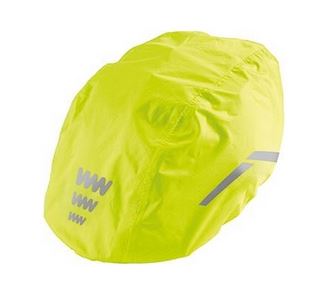 WOWOW Regenschutzhaube "Helmet Rain Cover" - fluoreszierend Gelb, Reflex, universal