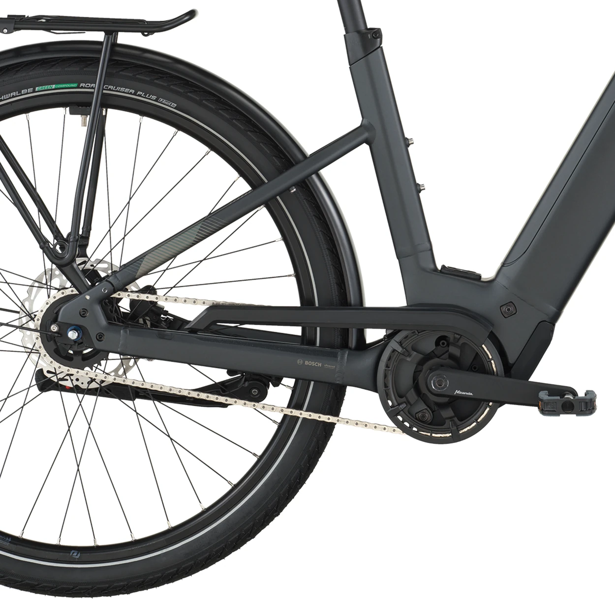 Bergamont E-Horizon Tour 40, Wave, L - 540WH, Rücktritt, flaky black, 28"