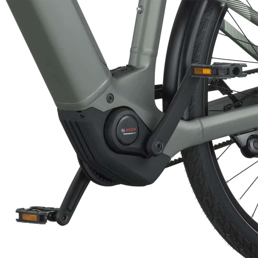 Bergamont E-Horizon Tour 30 Belt, Wave, XL - 540WH, Freilauf, highland grey, 28"